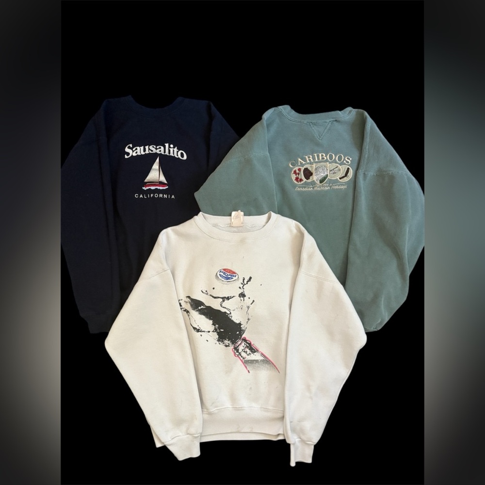 Bundle of Vintage Graphic Crewnecks